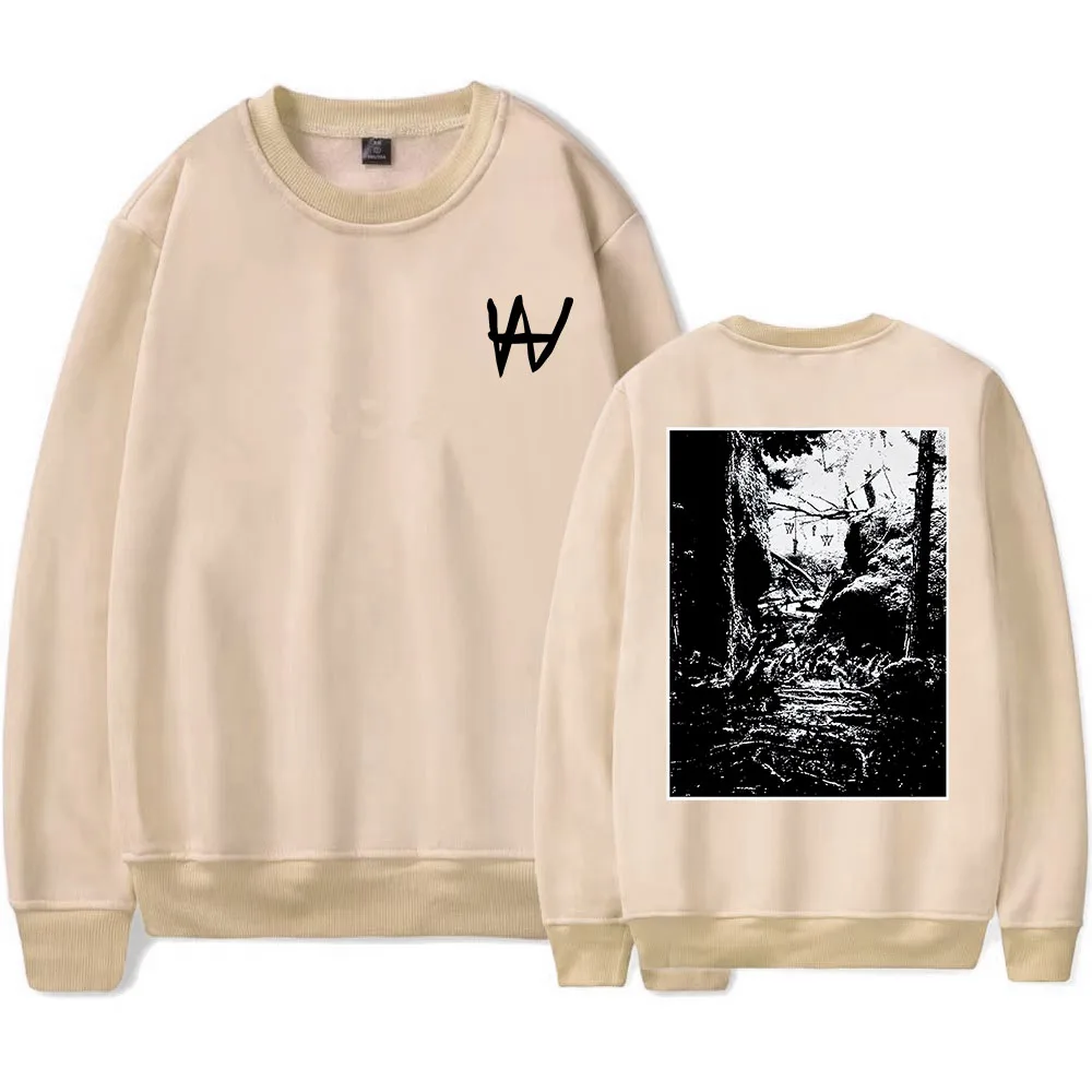 Bluza z długim rękawem Alan Wake 2 Crewneck Fleece Unisex Streetwear Casual z nadrukiem graficznym Pulowery Odzież męska i damska