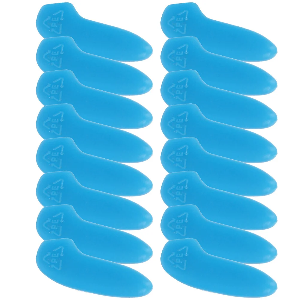 30 Pcs Mini Scissors Tip Set Tips Covers Sleeves Cupboard Protector Kitchen Accessories Blue Supply Child