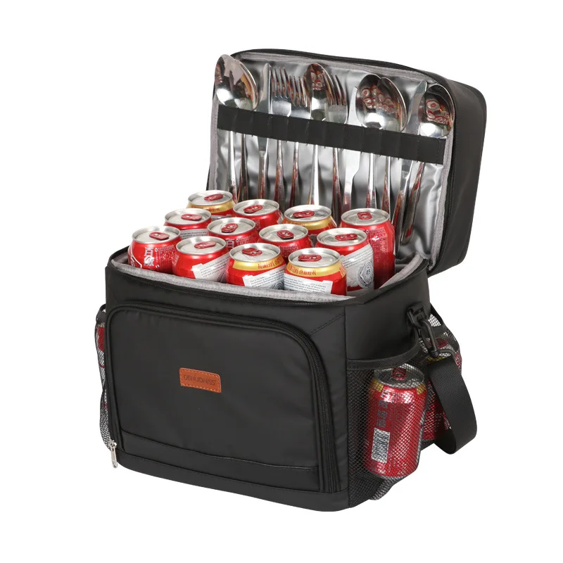 Outdoor Camping Lunch Box Picnic Pack For Beer Portable Big Soft Cooler Fridge Trips Supplies Large Capacity Travel Thermal Bags