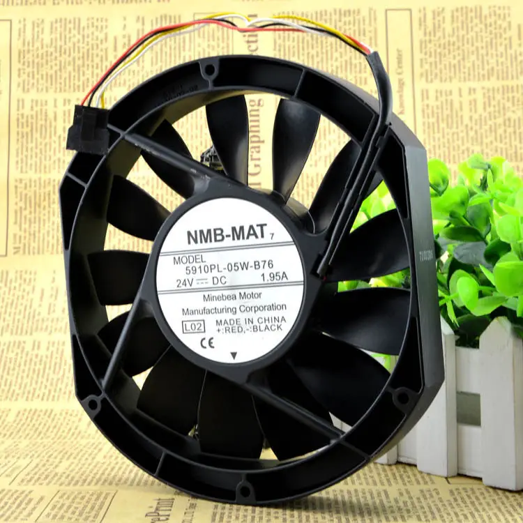 AA + for New Original NMB 5910PL-05W-B76 24V 1.95A 17025 for HP Server, Fan