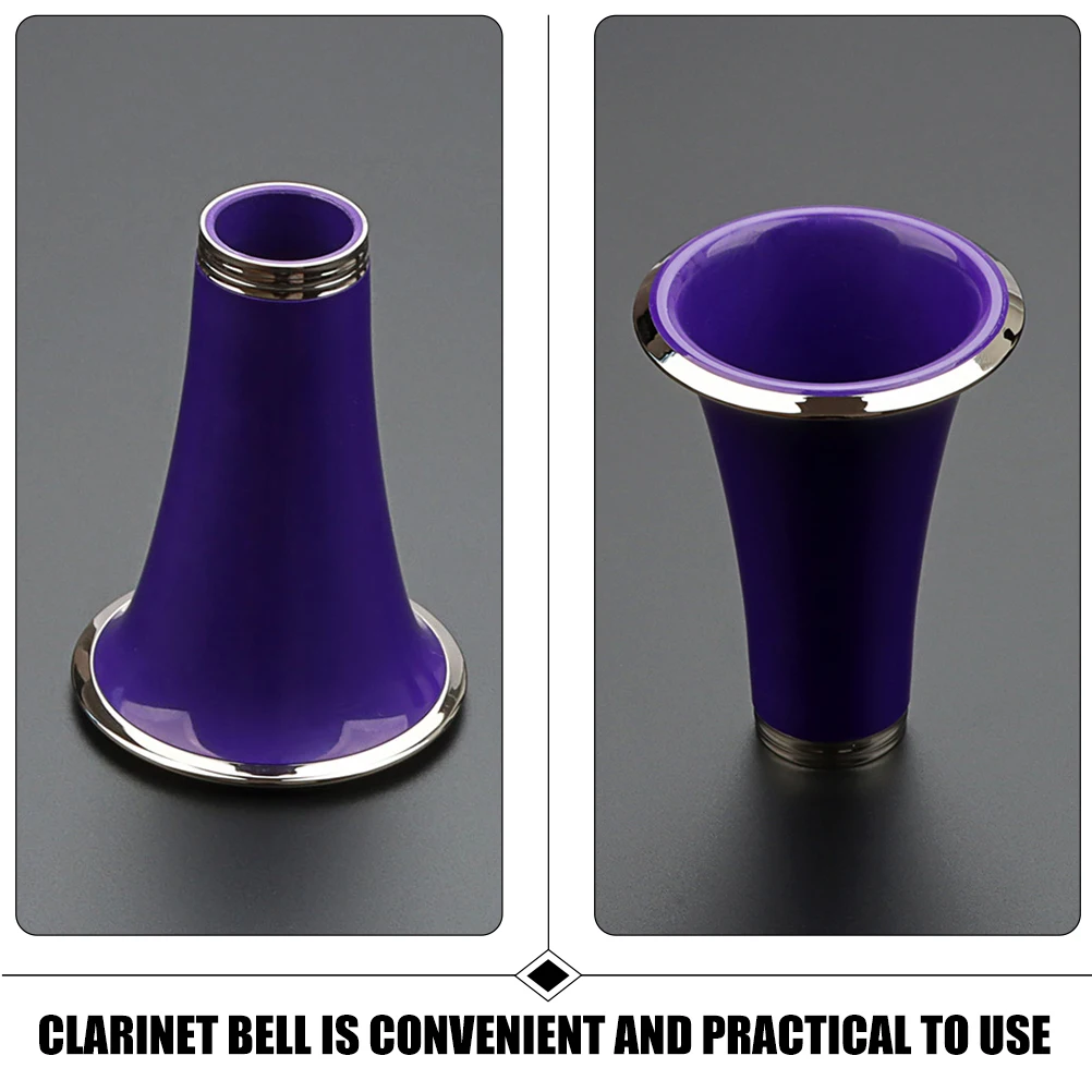 

Clarinet Trumpet Plastic Bell Accessories Replacement for Beginner Repair Parts