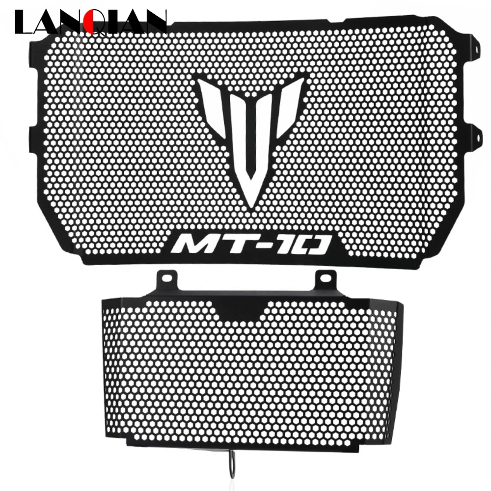 New Motorcycle Radiator Guard and Oil Cooler Set For Yamaha MT-10 FZ10 MT10 SP 2016-2017-2018-2019-2020-2021-2022-2023-2024-2025