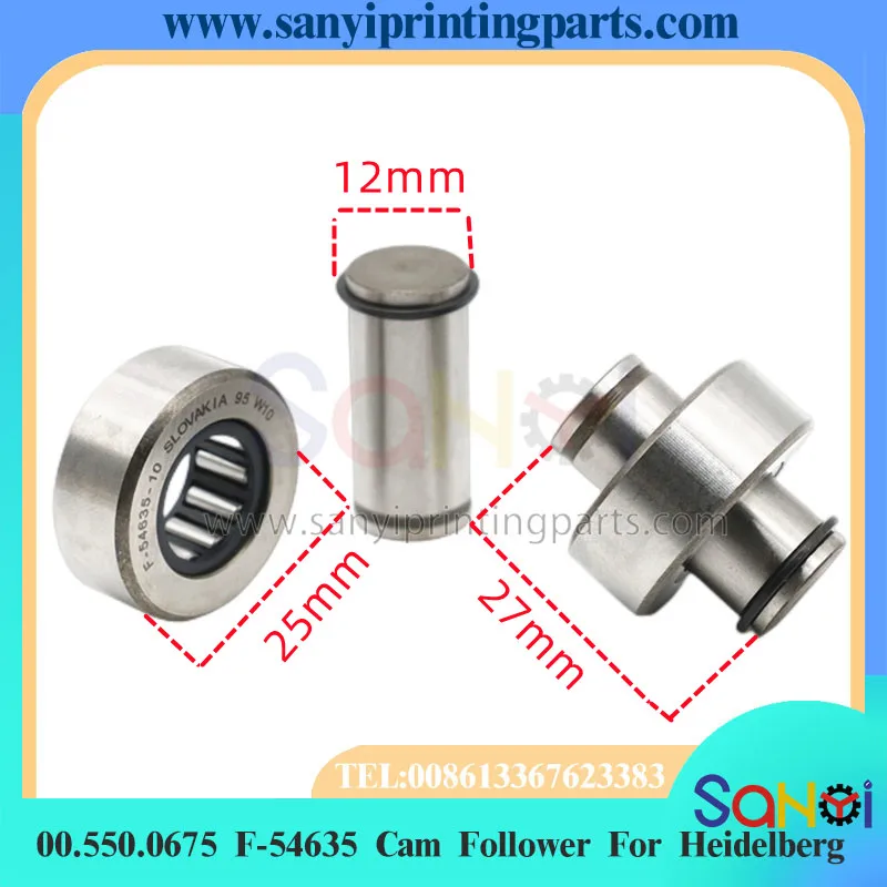 

Лучшее качество F-54635 00.550.0675 кулачковый подшипник толкателя для деталей печатной машины Heidelberg SM102
