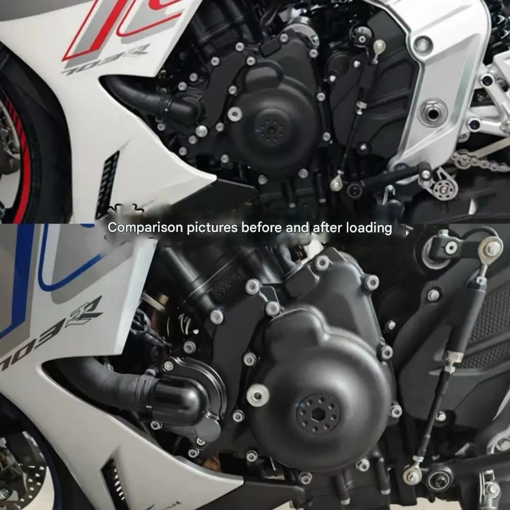 모터사이클 개조용 워터 펌프 커버 두꺼운 장식 커버 알루미늄 합금 액세서리 ZONTES 703F 703F/R/T용