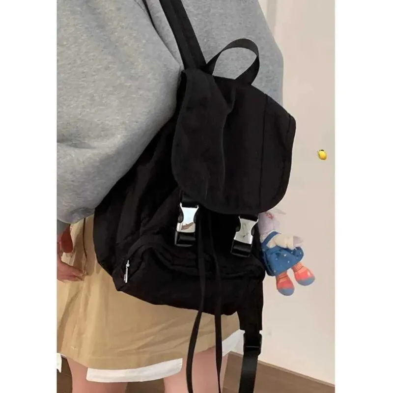 2025 Nieuwe Ins Sle Japans ontwerp Damesrugzak Casual reizen Student Boekentas Trendy schoudertas Nylon materiaal Waterdicht