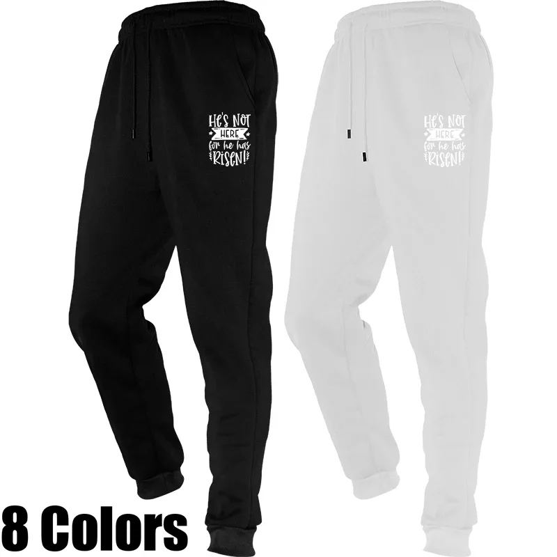 

Harajuku Streetwear Mens Print Pants Sport Jogging Fitness Running Trousers Autumn Winter New In Men's Fashion