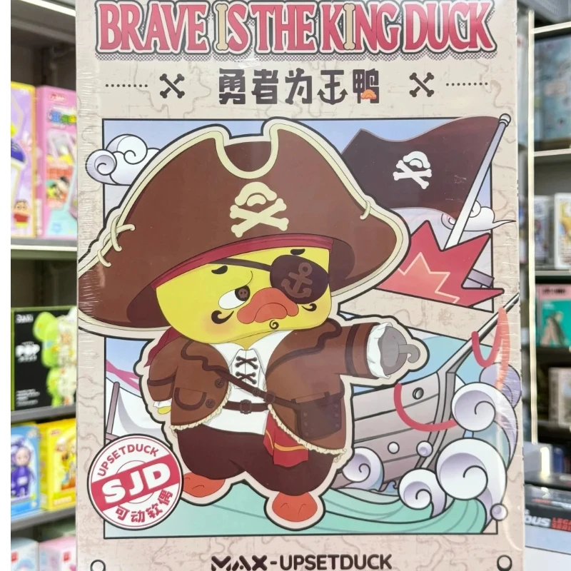 

Ограниченная серия Max-Upsetduck Brave Is The King Duck, экшн-фигурка Upsetduck, виниловая игрушка, декор, сборная модель, кавайный подарок