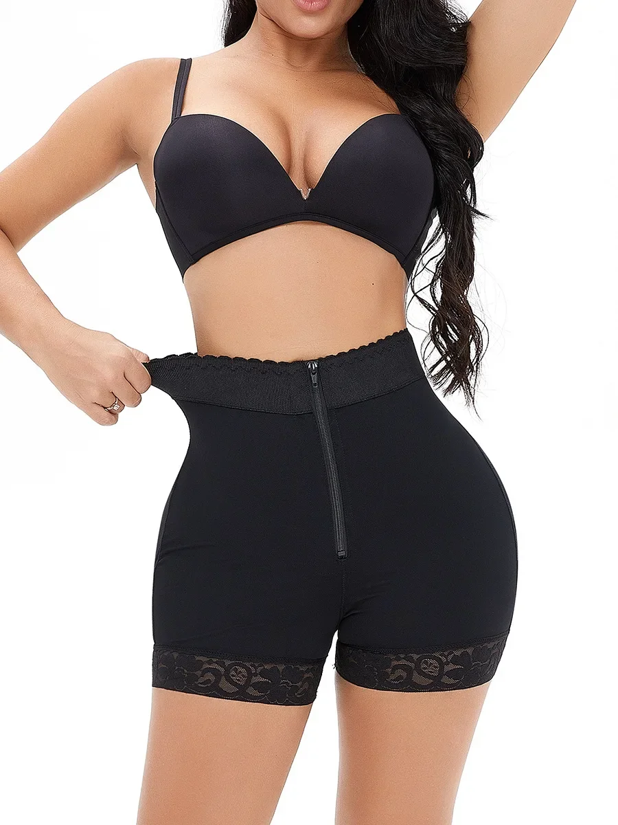 Forma pós-parto para mulheres, calcinha controle pós-parto, cintura magro, hip lift, roupa interior casual, tamanho grande