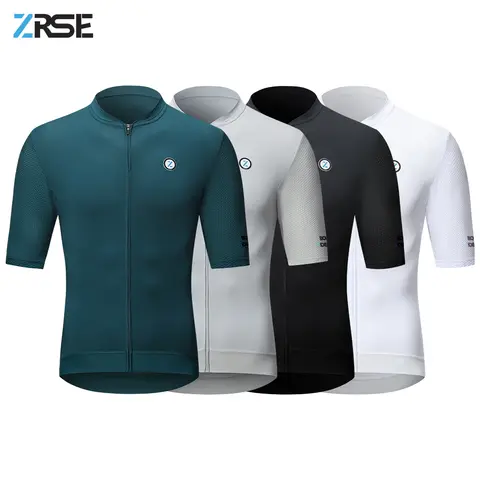 ZRSE Men Cycling Jersey Women Bicycle Clothing MTB Mountain Road Bike Clothes Wear Short Sleeve Maillot Shirt UPF 50+ Summer