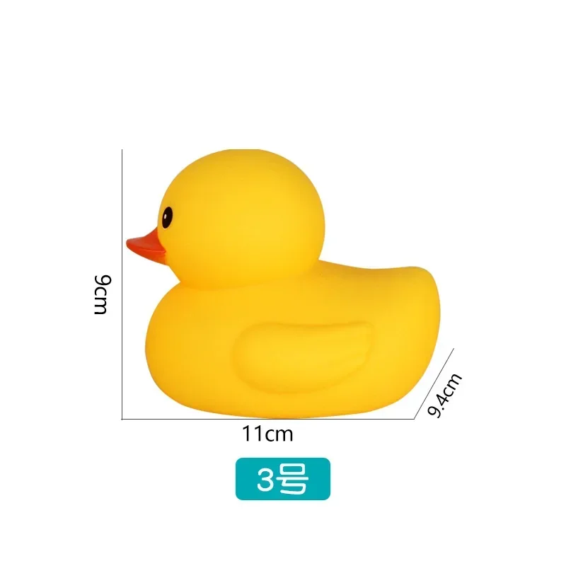 1pcs Bath Toys Baby Kids Rubber Yellow Ducks PVC Bathe Room Water Fun Game Playing Newborn Boy Girl Toys for Children