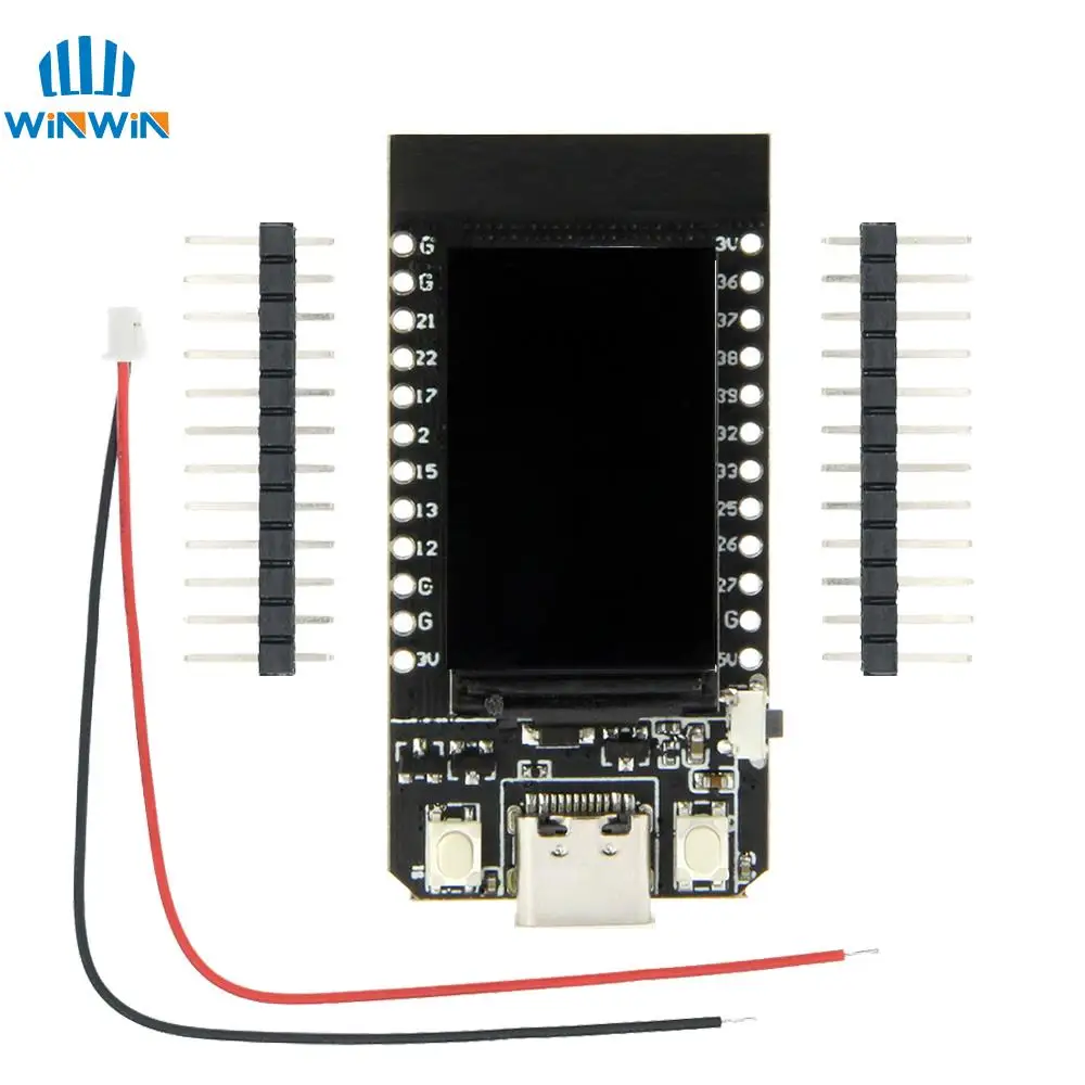 T-Display ESP32 WiFi And Bluetooth-Compatible Module Development Board 4MB  1.14 Inch LCD Control Board