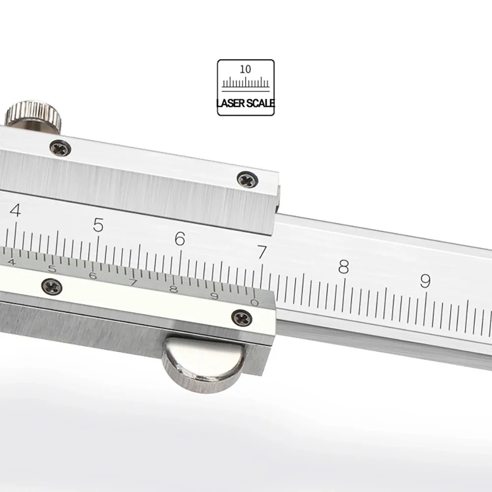 Imagem -04 - Paquímetros Vernier de 0150 mm Polegadas Medidor de Aço Micrômetro Instrumentos de Medição Ferramentas de Carpinteiro Paquímetro Profissional Régua de Profundidade