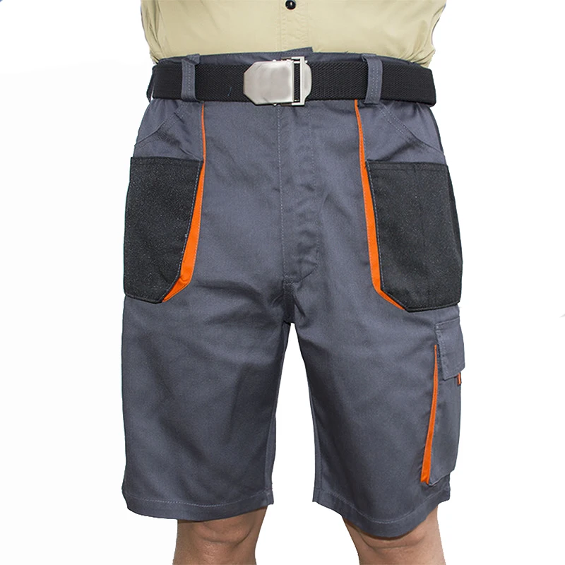 

Mens Polycotton Shorts Cargo Short Working Shorts Multiple Pockets Hard Wearing Casual Work Wear Short Pants For Summer