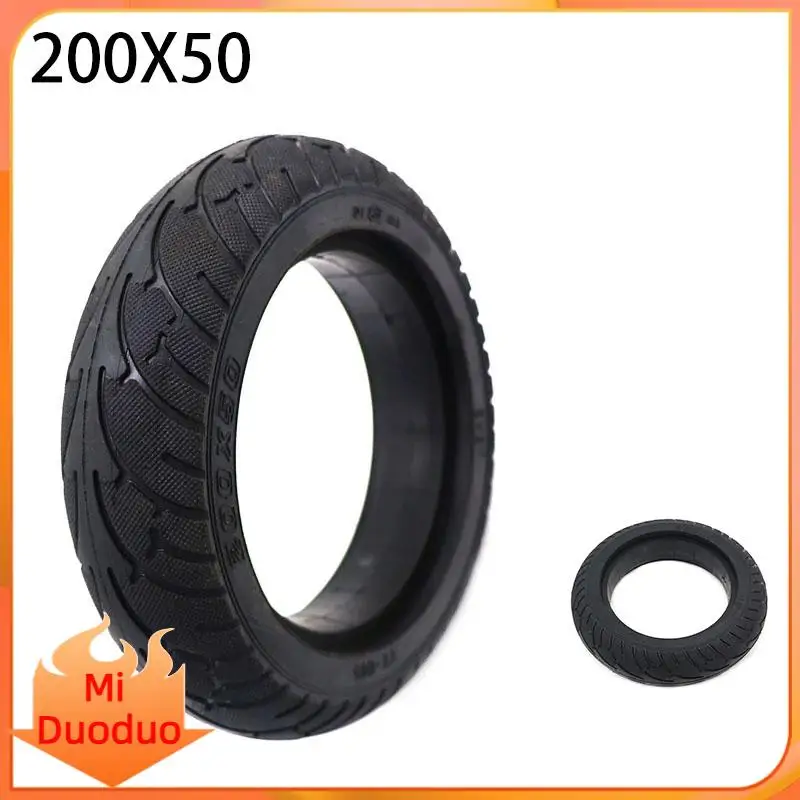 200x50 Solid Tire 8X2T For Speedway mini 4 Pro Rear Wheel 8 Inch Electric Scooter Tire RUIMA mini 4 PRO Rear Tire
