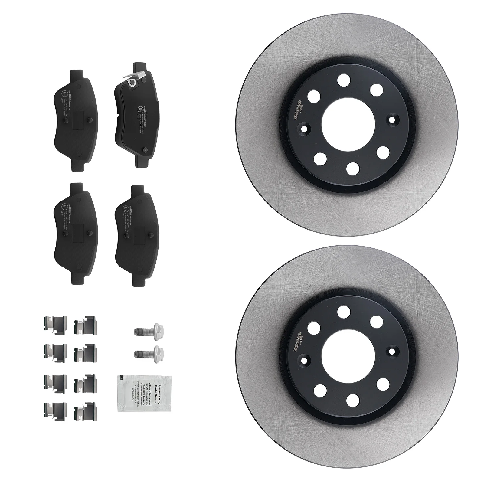 Belüftete Vordere Bremsscheiben und Bremsbeläge Set für Opel Adam 1.0 1.2 1.4 S Schrägheck 2013-2019