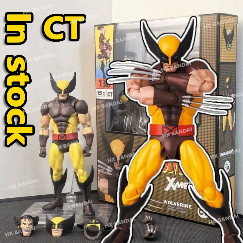 

В наличии Ct Toys Росомаха Mafex 096 Рисунок 138 Коричневый Комикс Ver X-Men Аниме Фигурка Фигурка Модель Индивидуальные Подарки Игрушки