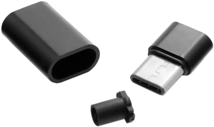 1/5/10/50/100Set Type-C Mirco USB Connectors Male Jack Tail Plug Electric Terminals Conector Case Phone