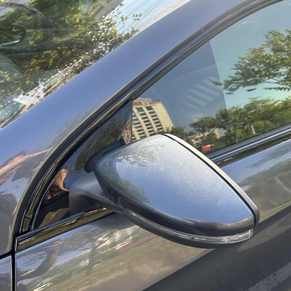 For Volkswagen CC 2009-2018 Sedan Window Chrome Delete Blackout ABC Pillars Glossy Black Stickers