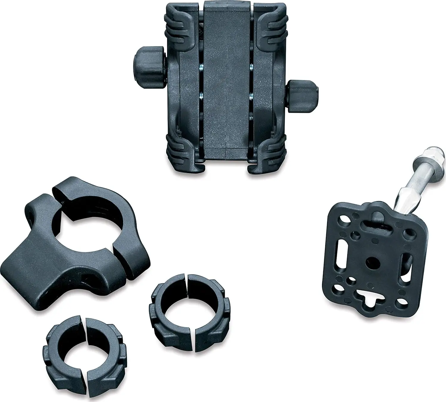 

Motorcycle Phone Mount GPS Holder for 7/8", 1", 1-1/4" Bars, Adjustable, Secure