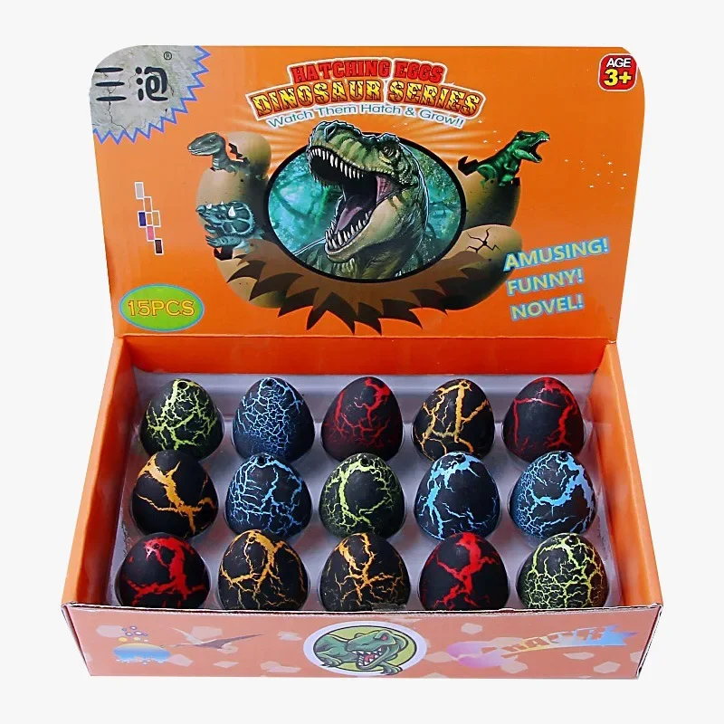 15PCS Large Magic Dinosaur Egg Hatching Deformation Toy Children's Creative Educational Toy Boy Girl Birthday Gift