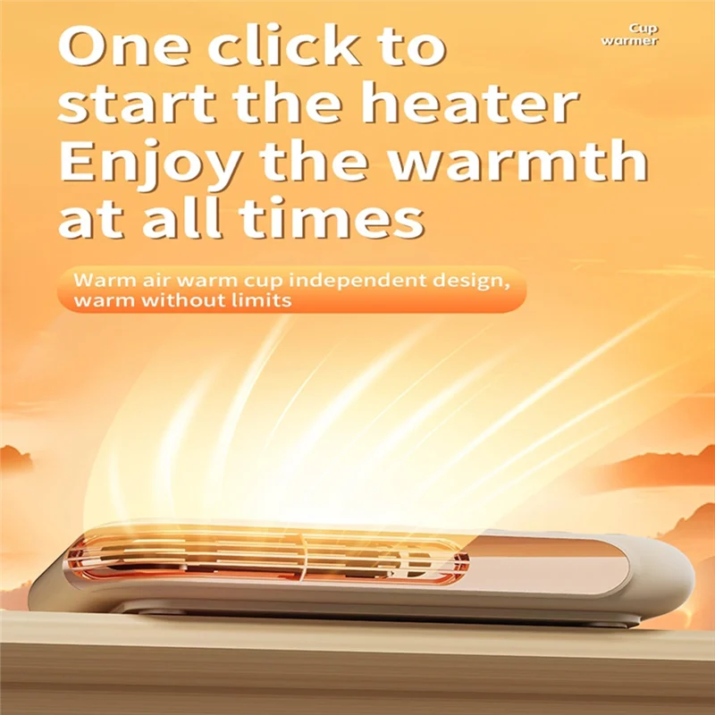 LITE-Aquecedor compatível com aquecedor de caneca de café, aquecedor de xícara de café mais quente para mesa aquecedor de copo para caneca de café aquecida
