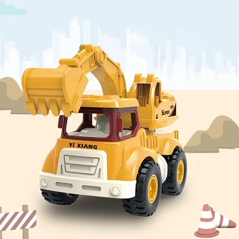 Toy Construction Vehicles Innovative Toy Construction Trucks Kids Excavator Multipurpose Construction Vehicle Toys Construction