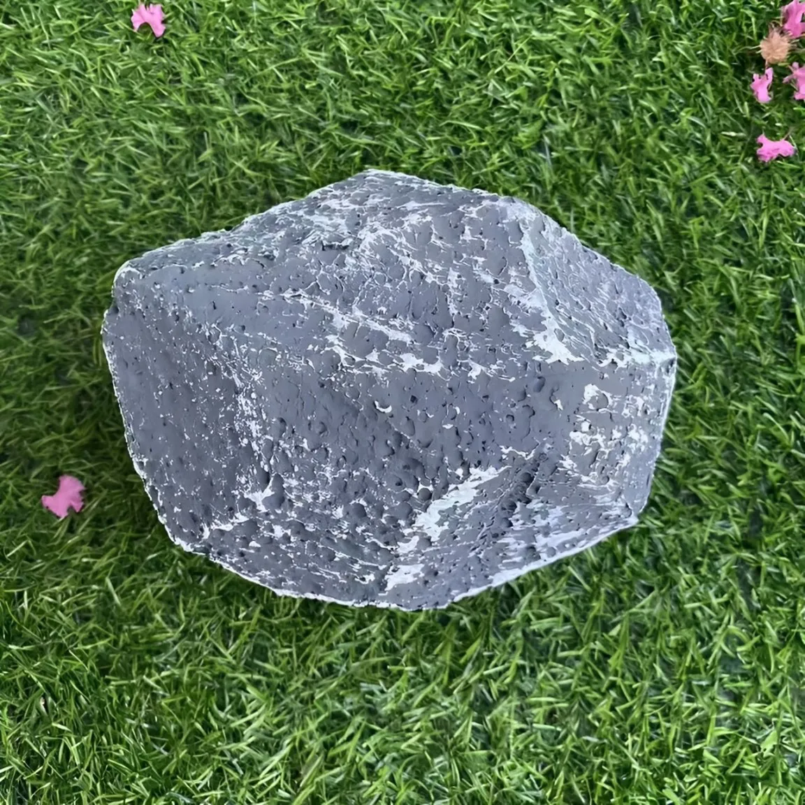 Aqumotic 3D Foam Stone Large Meteorite Fake Meteor Outdoors Simulated Stones 1pc Garden Decoration Rockery Landscaping