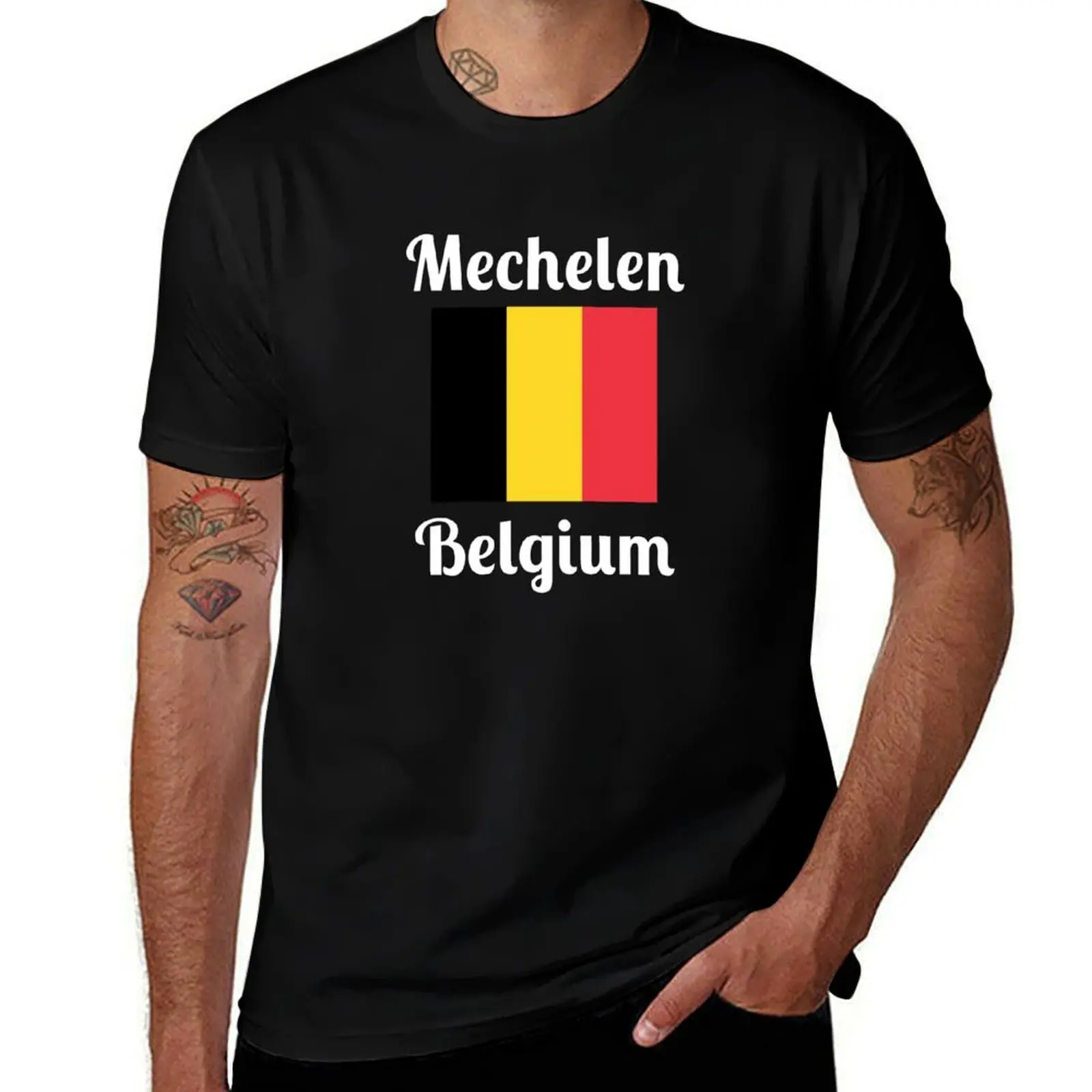 

Mechelen Belgium - Stylish Prints, T-Shirt plain valentines boutique clothes man clothes cotton t shirt men