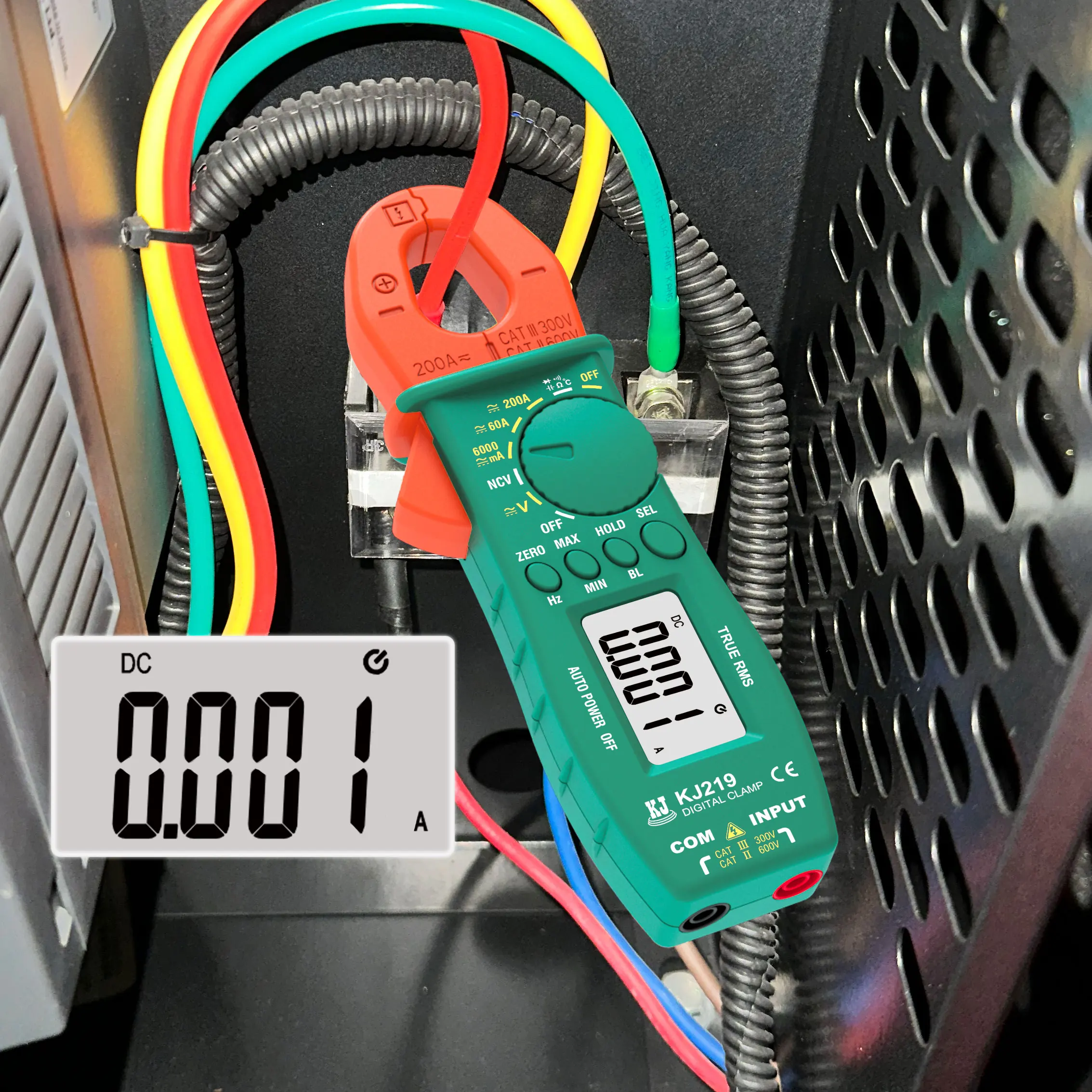 Professionelles automatisches Zangenmessgerät 5999, DC-mA-Bereich für parasitäre Ziehen, True RMS, NCV, Temperatur, Frequenz – Advanced Electrical