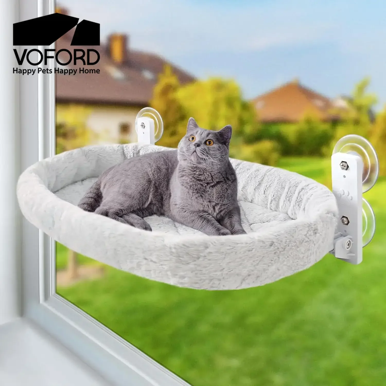 

Cat Hammock Window Habitat Cat Sunbathing Glass Hanging Suction Cup Balcony Pet Nest Foldable Pet Bed Cat Supplies Accessories