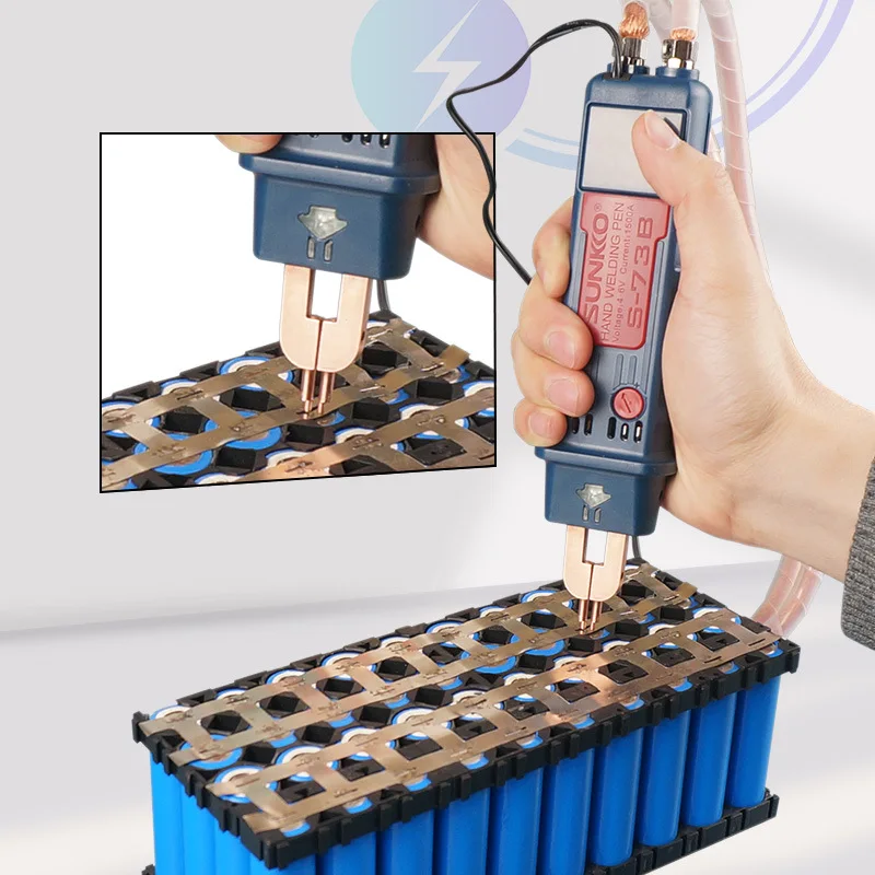 

73B Integrated Spot Welding Pen DIY Electric Car 18650 Battery Pack Portable Trigger Switch