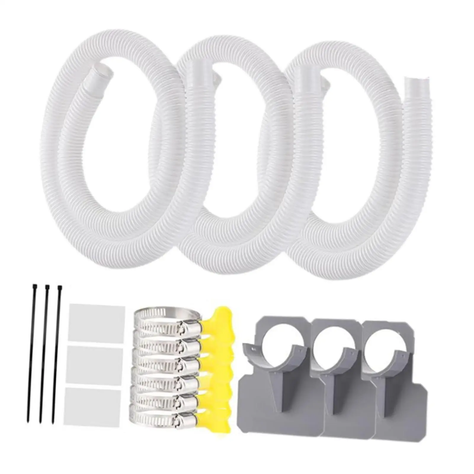 

Pool Pump Replacement Hose Kit 1.25" Diameter Replace for Filter Pump 530GPH