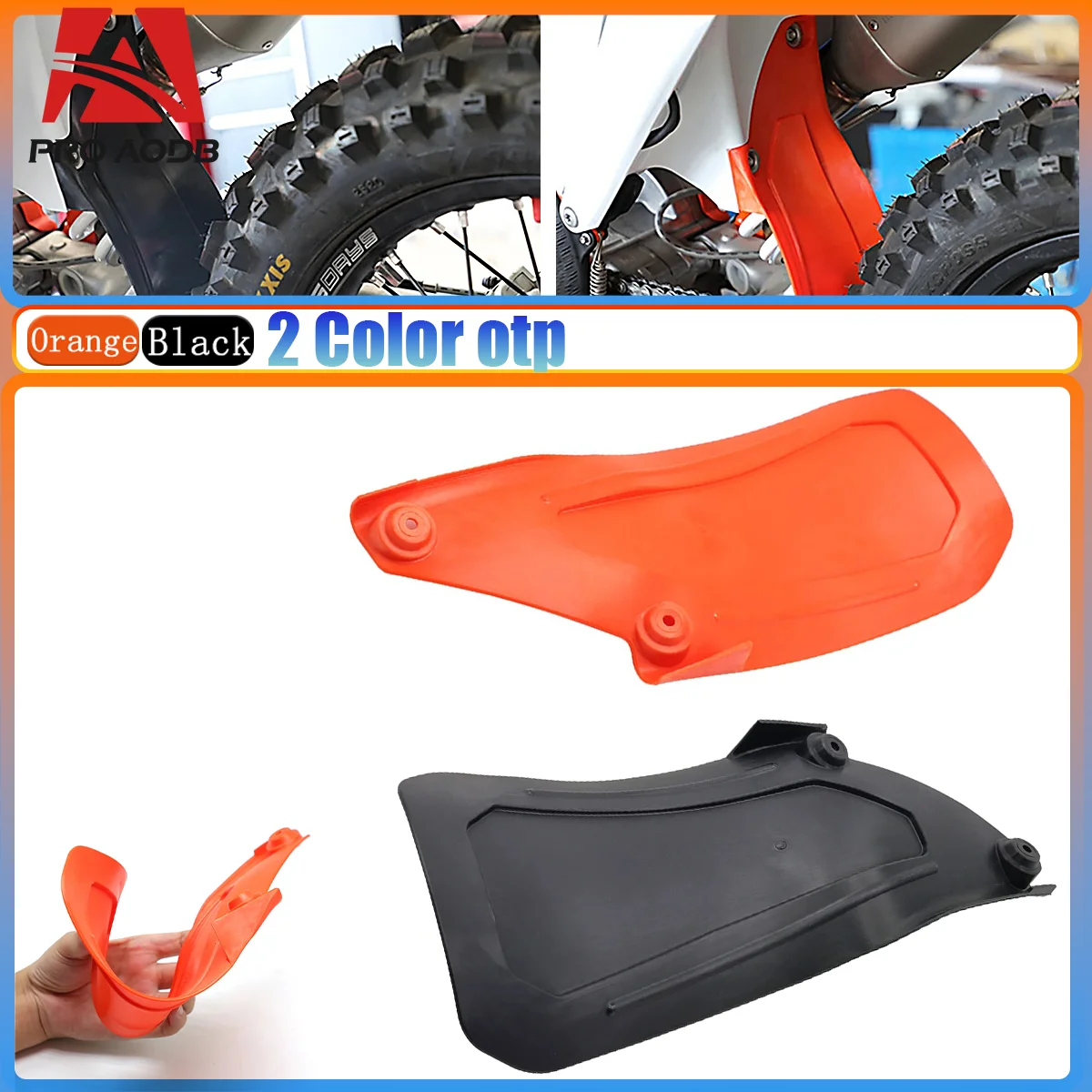 

Motorcycle Rear Fender Mudguard Plastic Kit Shock Absorber Air Box Mud Flap Splash Guard For KTM SX SXF XC XCF XCW XCFW 125-500