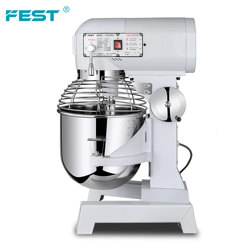 FEST 20 liters mixer food electric kitchen/ commercial mixer machine for the food/meat/cake/break mixers