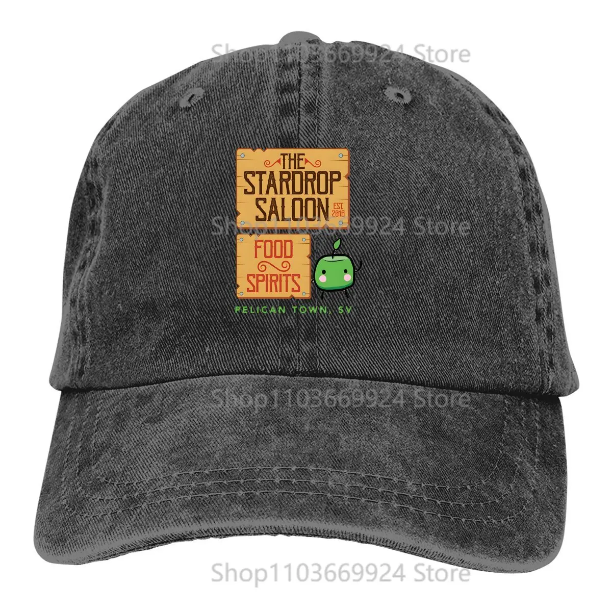 Stardrop Saloon Casquette Peaked Cap Stardew Valley Game Sun Shade Cotton Hats For Men Women