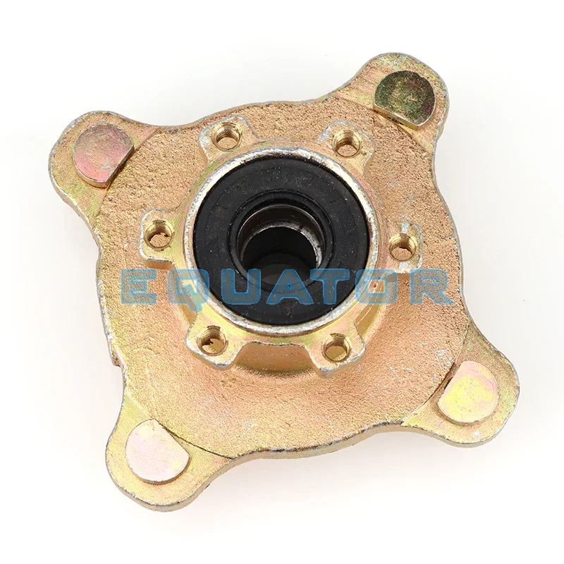 17-20mm 110mm*4 STUD M10 Front Brake Disc Wheel Hub Fit For 150cc 200cc 250cc ATV UTV Buggy Go Golf Cart Quad Bike Accessories