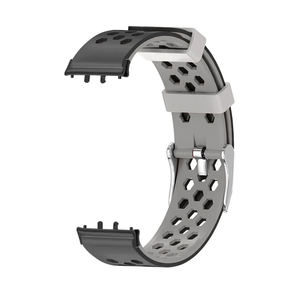 

18mm Breathable Loop Band For Samsung Galaxy Fit 3 Strap Bracelet Hexagonal Air Hole Quick Release Silicone Sport Band Man Woman