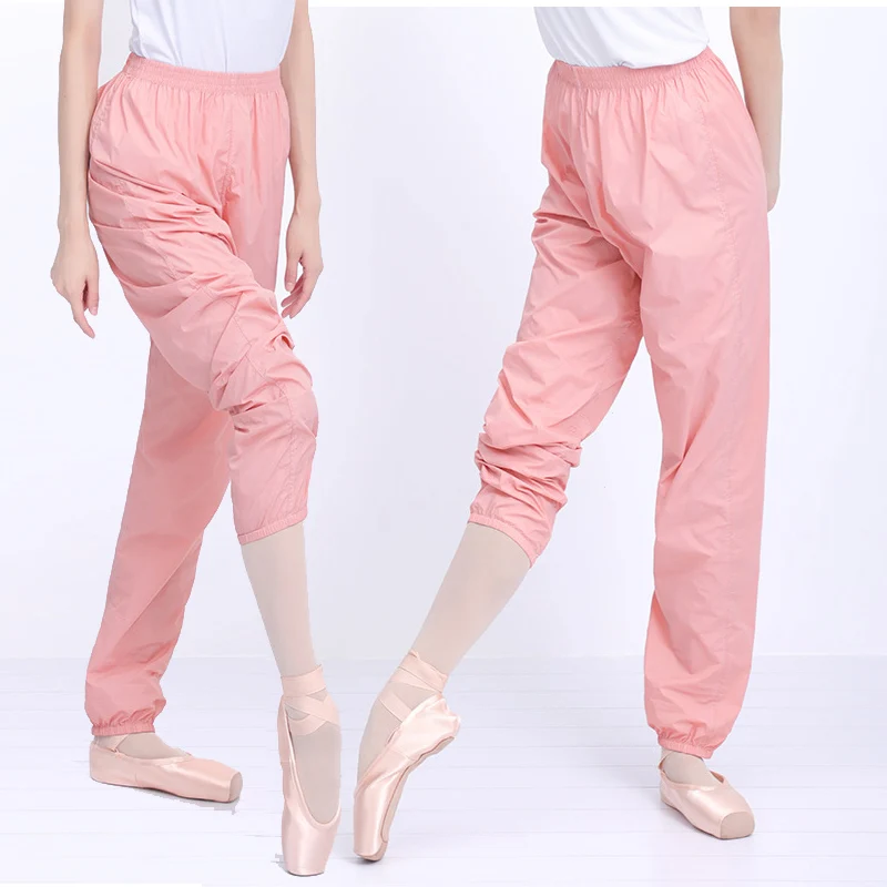 Pantalon de danse de ballet pour femmes, taille élastique, pantalon de survêtement de sport baggy, pantalon de survêtement pour filles, adulte, cyclisme, jogging, fjHip Hop