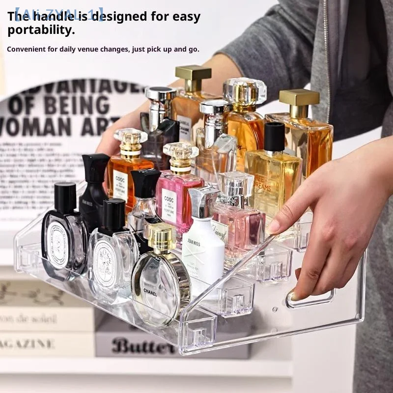 【ZYAL-1】Acrylic Transparent Multi-layer Nail Polish Display Stand Lipstick Storage Box Plastic Nail Salon Cosmetic Display Rack