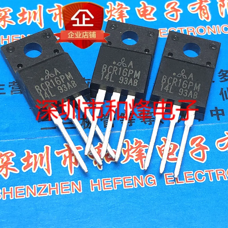 5PCS-10PCS BCR16PM-14L TO-220F 600V 16A ORIGINAL ON STOCK