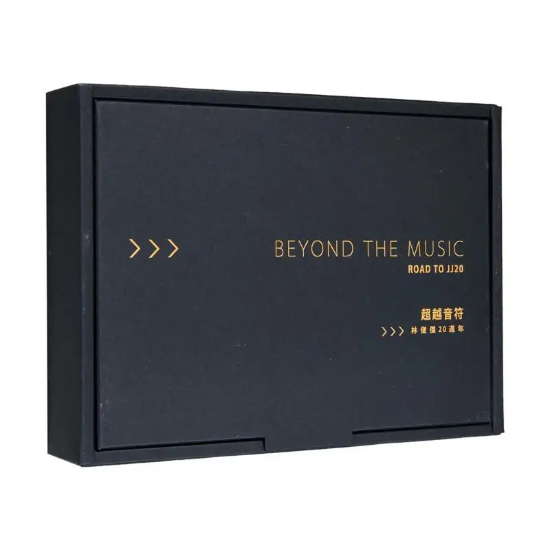 

Beyond Notes JJ Lin 20th Anniversary Gold Edition Роскошная подарочная коробка Включает 1 классическую холщовую сумку с картинкой маслом JJ Lin 1 целлулоу