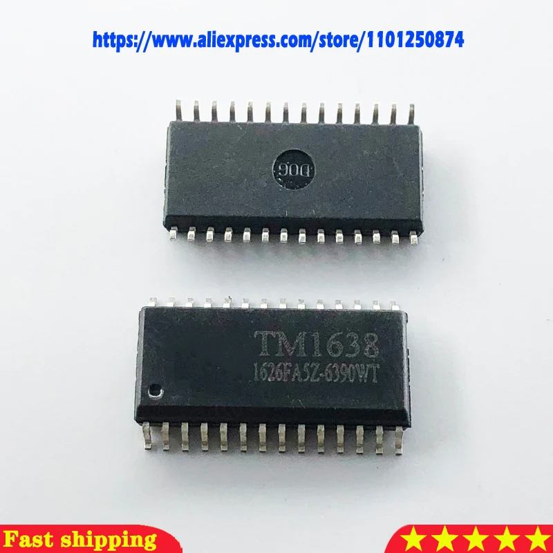 5pcs/lot TM1722 TM1668 TM1651 TM1638 TM1637 SOP  original IC In Stock