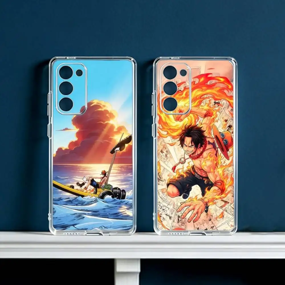 

F-Flame E-SEmperor Phone Case For Samsung Galaxy S24 S25 S23 S22 S21 Plus S24 S25 Transparent Cover Case