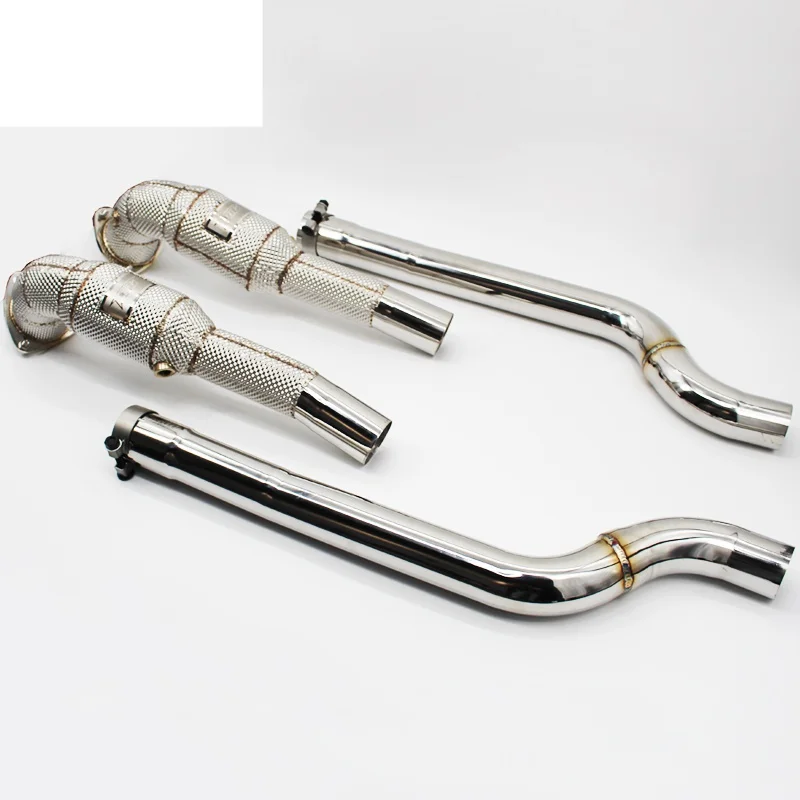 Head Section High flow Pipes Exhaust Pipes branch downpipe Exhaust Pipe with catalyst For Maserati Gran Turismo/GT 4.2 