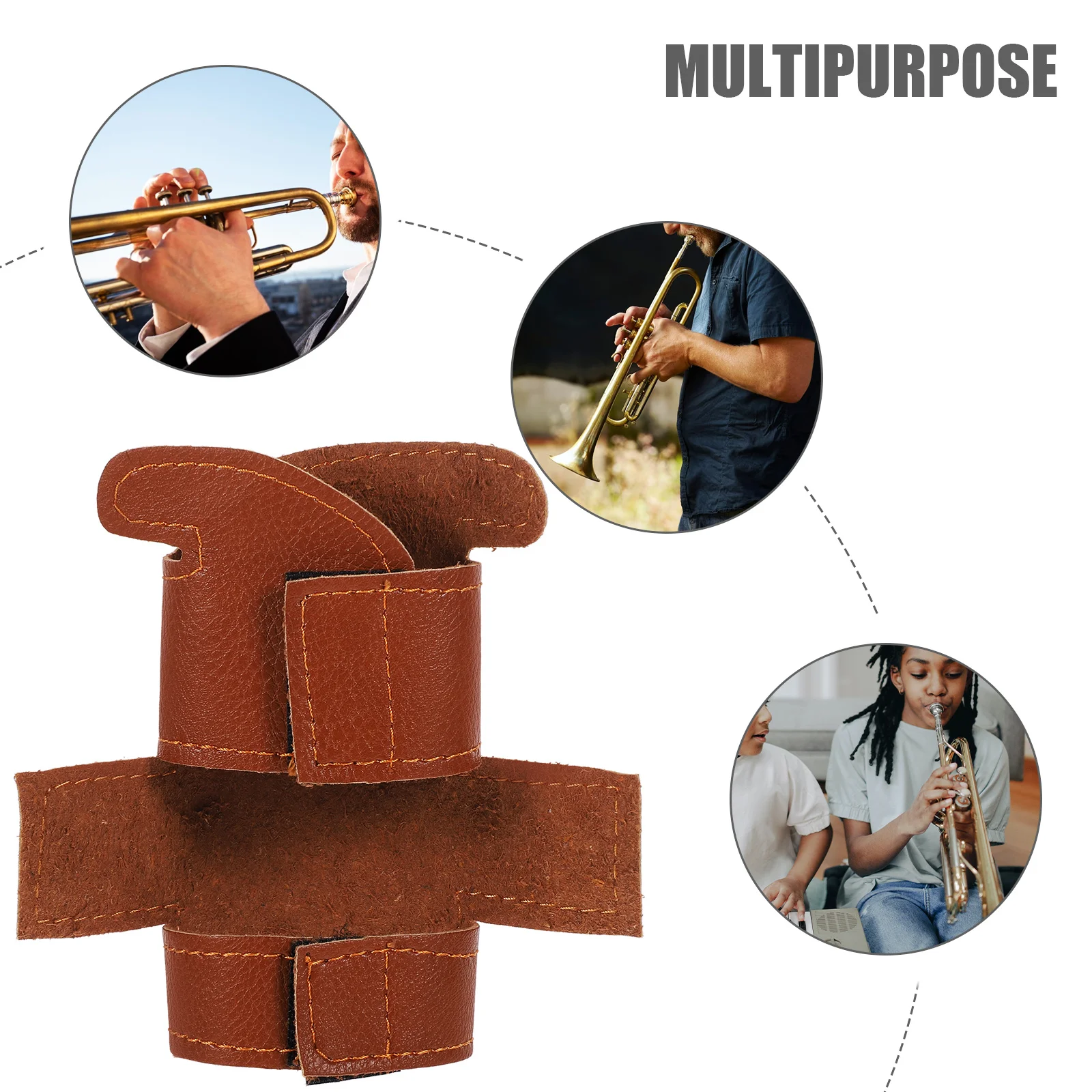 

Trumpet Piston Protector Protective Cover Corrosion Resistant Durable Musical Instrument Piston Guard Accessory