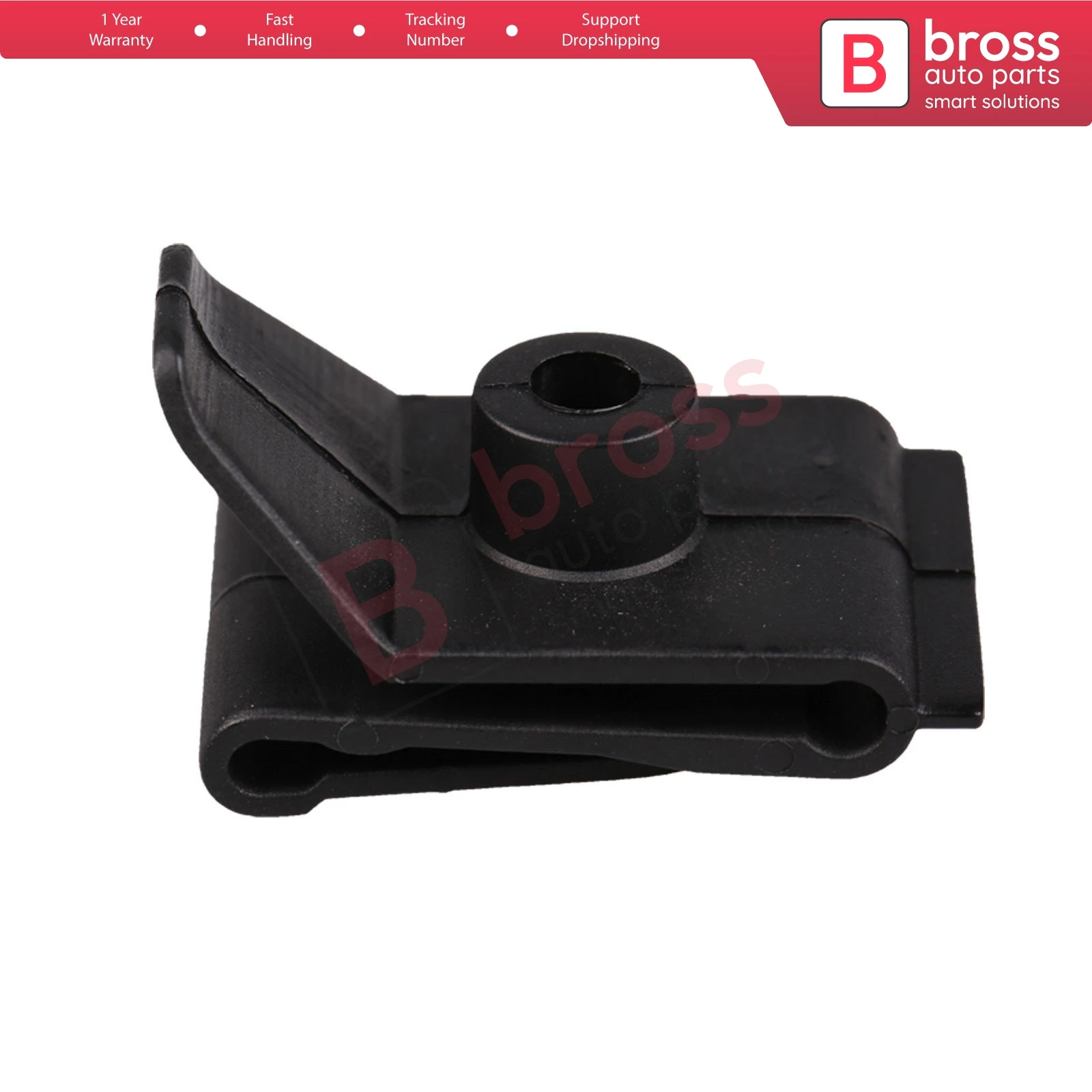 BCF1048 10 Pieces Nylon “U” Nut Fender/Wheel Housing for Toyota : 53879-14010-A, GM: 94841226; Mazda: LA01-56-135