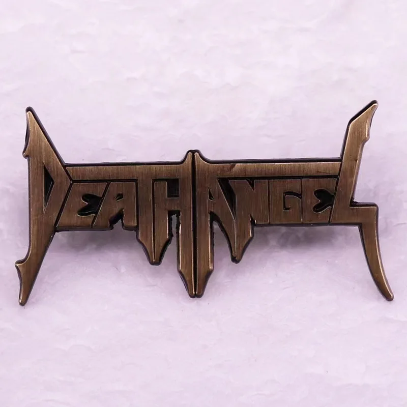 High Quality Death Angel Rock Band Enamel Pin Vintage Music Badge Fan Collectible Medal Jewelry Gift Fashion Accessory