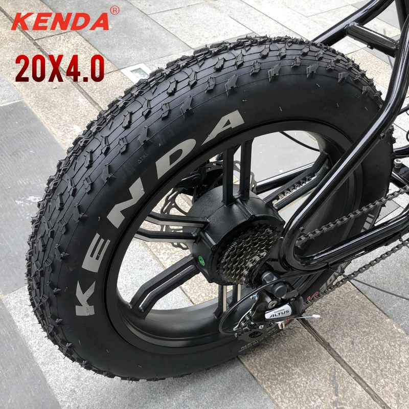 Kenda 20X4.0 Fat tire 20inch E-bike tire 30TPI Snowmobile bicycle tire Beach bike tire MTB bicycle 98-406 Puncture proof tire