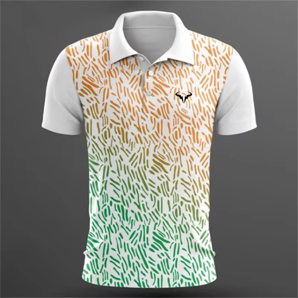 Nowe męskie Polo tenis stołowy ubrania koszula męska T-shirt z nadrukiem logo Badminton moda damska garnitury z klapami luźne bluzy