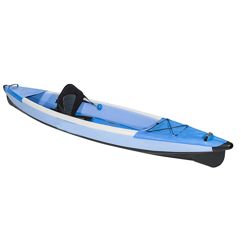 Design Single 1 Person Touring Fishing Float Portable Kayak Canoe Kayak for Sale